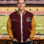 Wolle Leder Front Tag