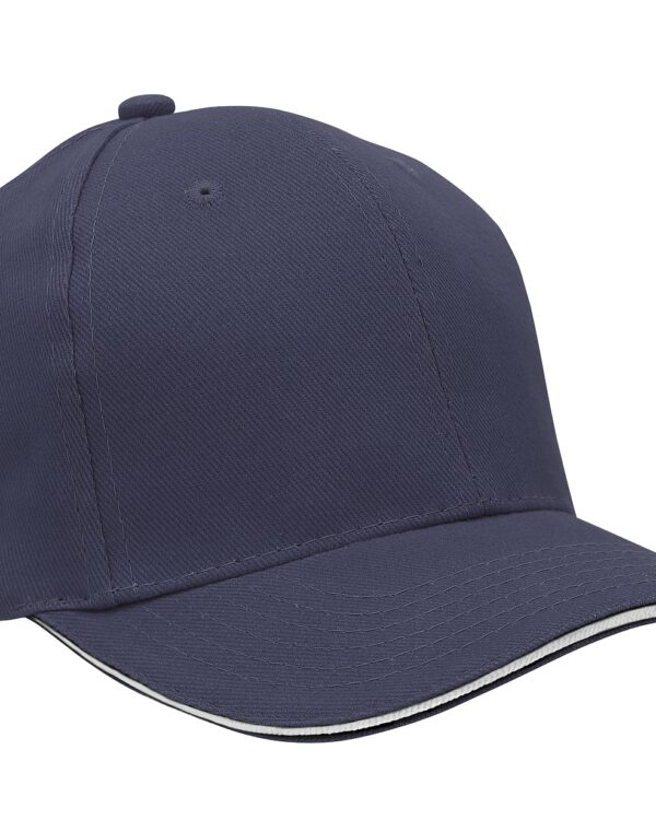 6-PANEL SANDWICH BASEBALL CAP