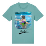 Crafter Teal Monestera Front10 black