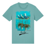 Crafter Teal Monestera Front8 negro