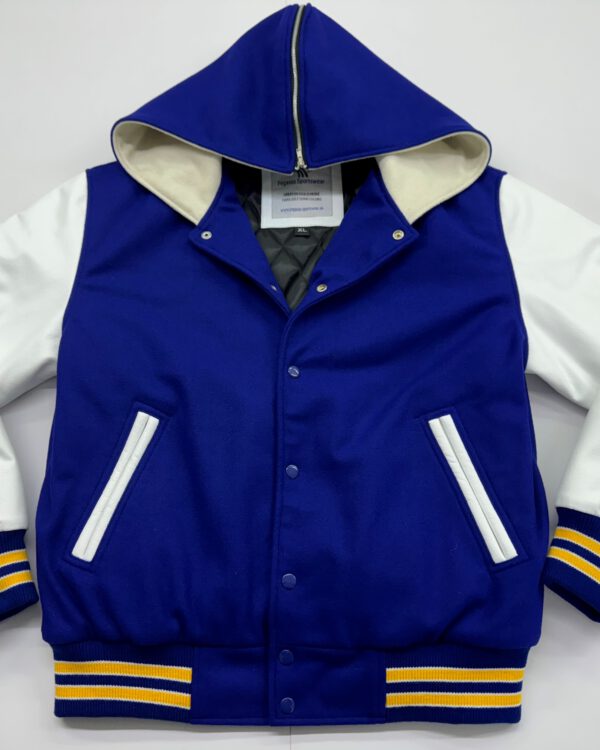 Option Kapuze mit Reißverschluss für Collegejacken