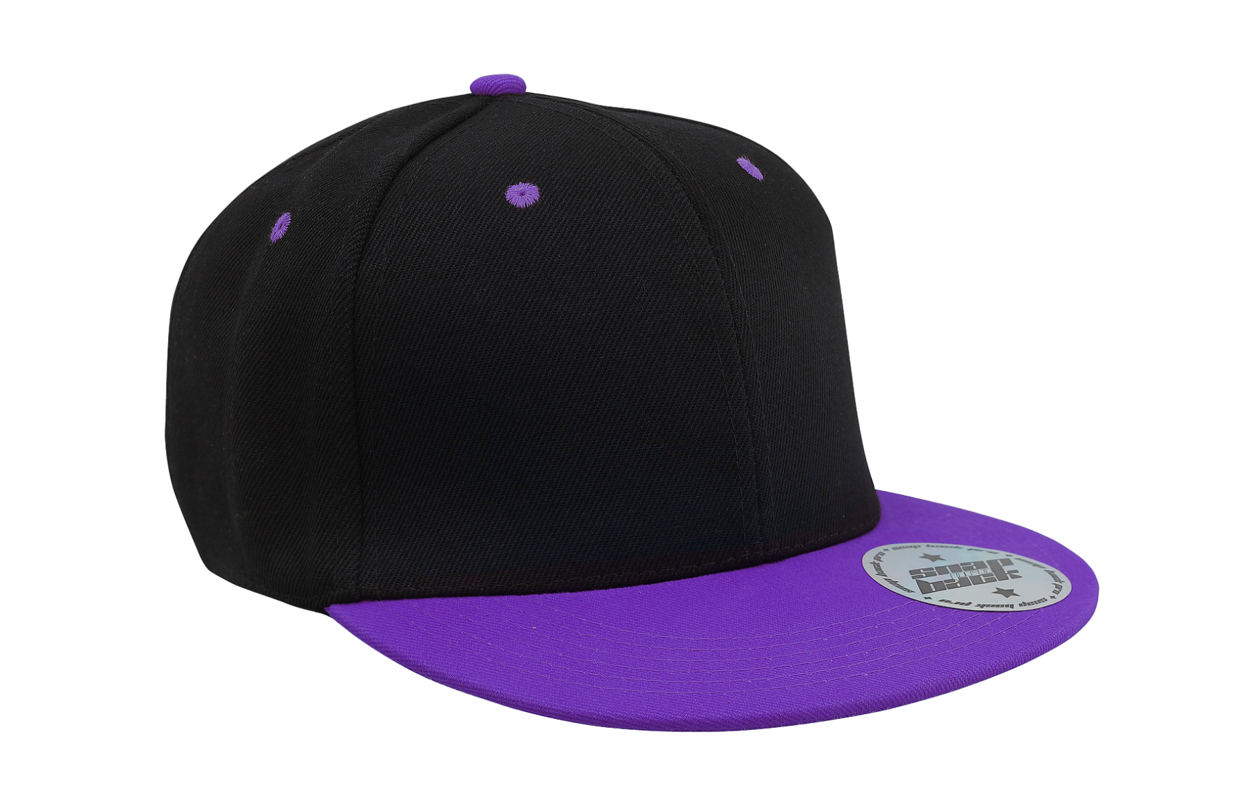 6-PANEL CONTRAST RAPPER CAP SNAPBACK – Bild 6