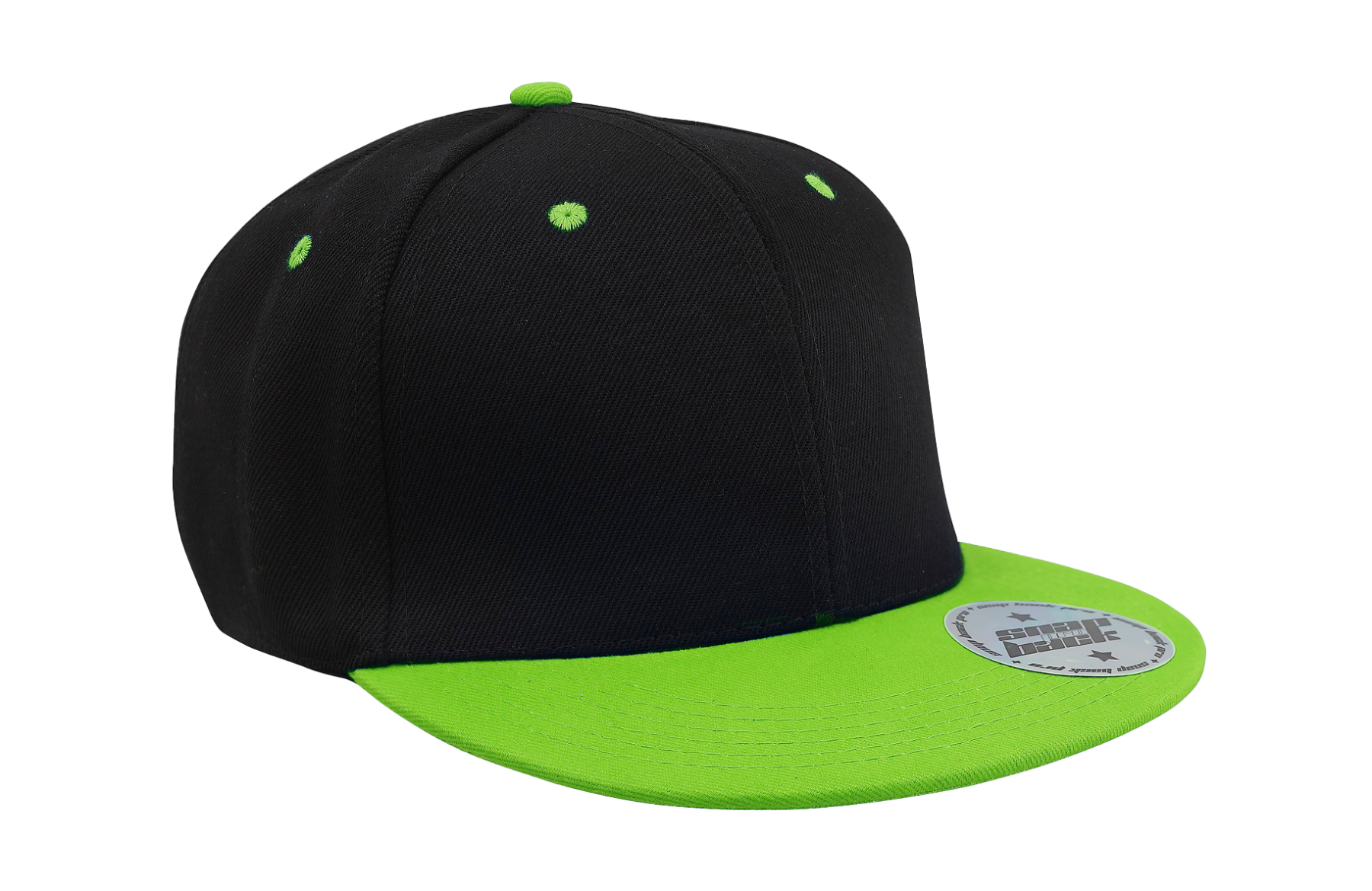 6-PANEL CONTRAST RAPPER CAP SNAPBACK – Bild 3